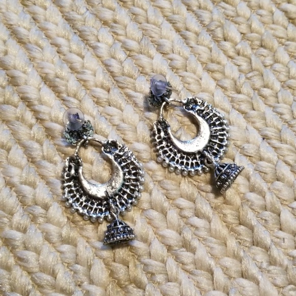Silver earrings - Picture 2 of 5